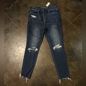 NWT American Eagle Next Level Stretch Skinny Jeans 18 Long